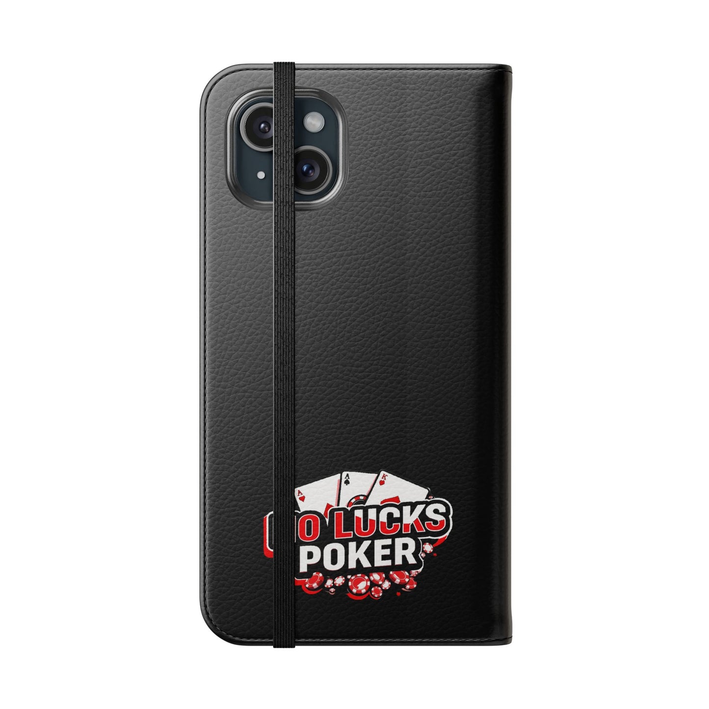 Skill Is My Shield Poker Phone Case | Zero Lucks – Ace of Spades & Crossed Swords – iPhone & Android Phone Cover