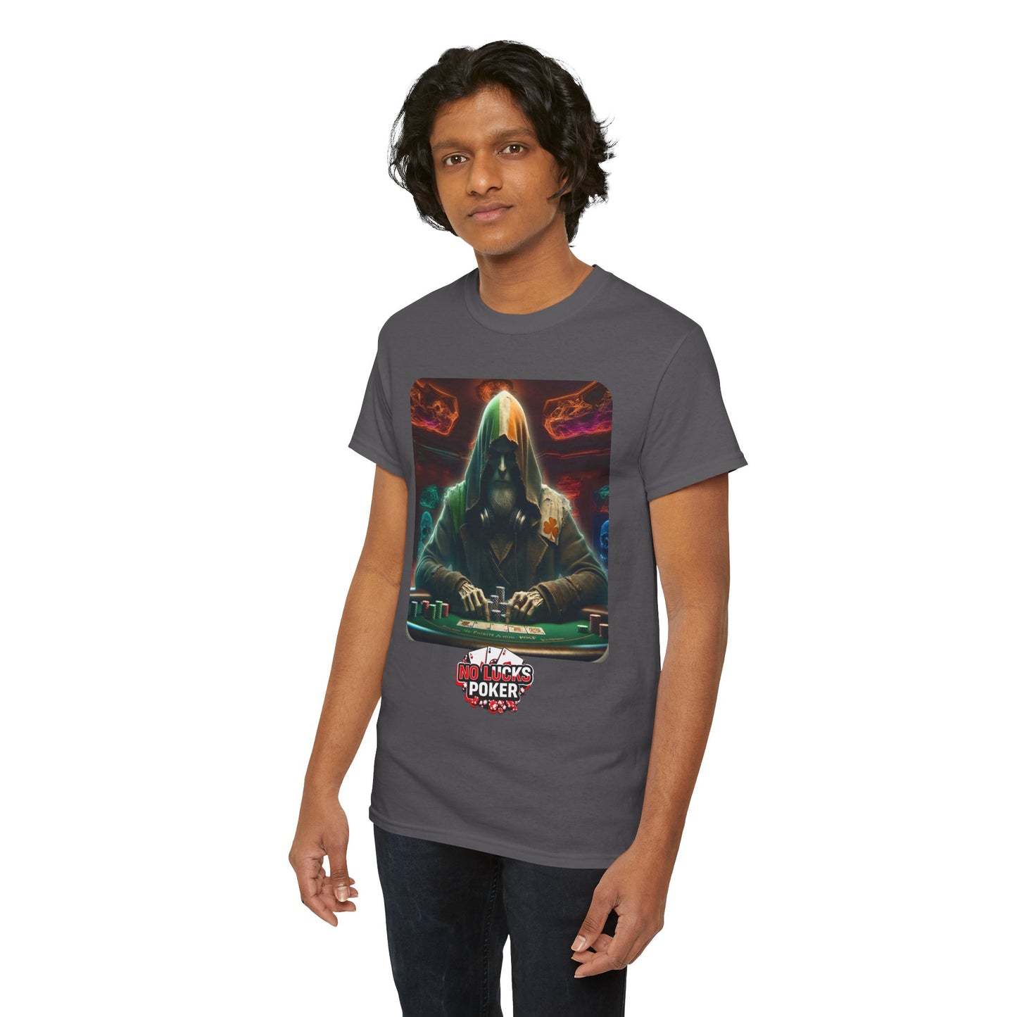 Irish Poker Player Celtic unisex heavy cotton tee Poker Apparel