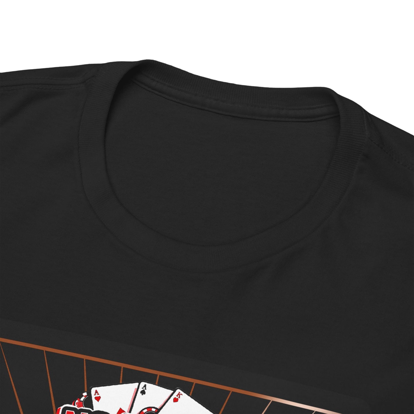 No Lucks Given: Ace of Hearts & Axes – Poker T-Shirt