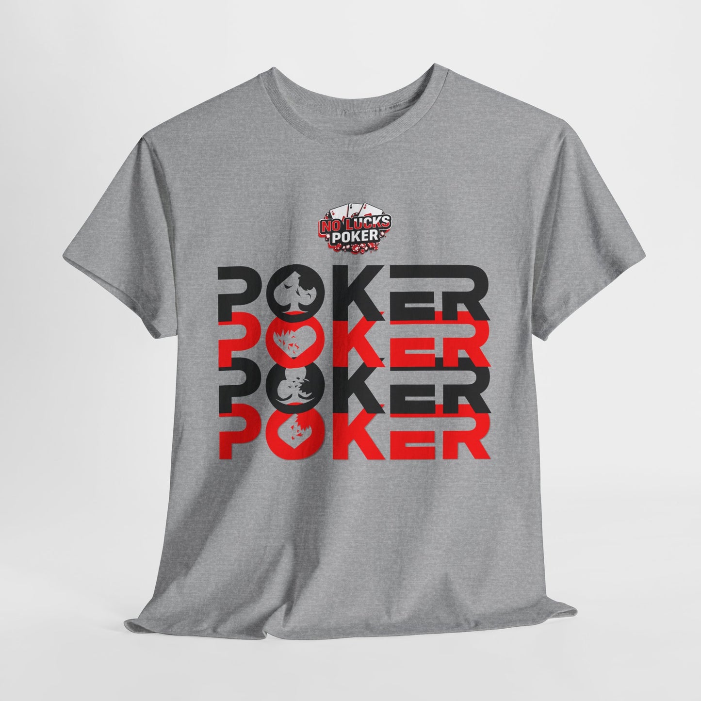 Poker Is Life – Aces & Royal Flush Tee by Zero Lucks