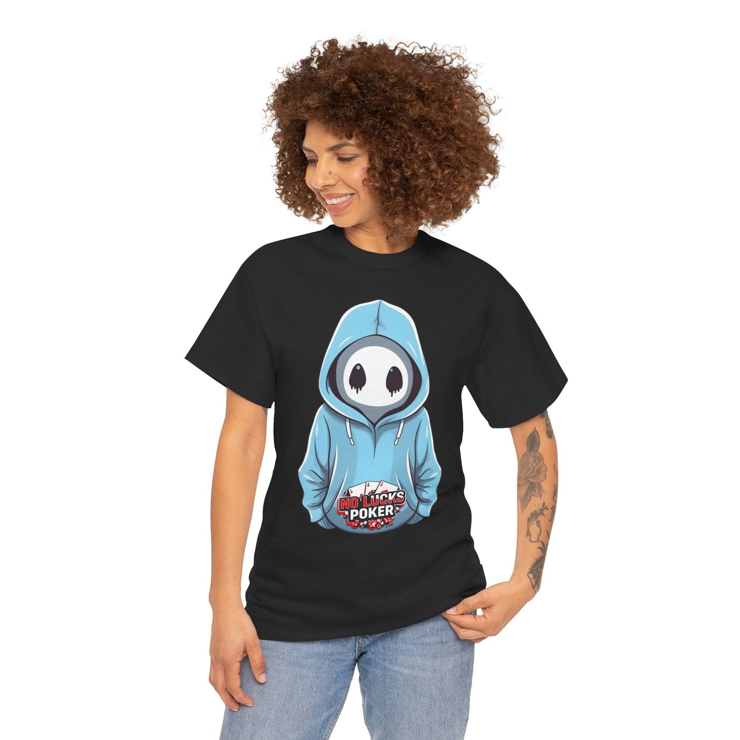 No Lucks Given – Mysterious Hoodie Player Tee (All-In Edition)
