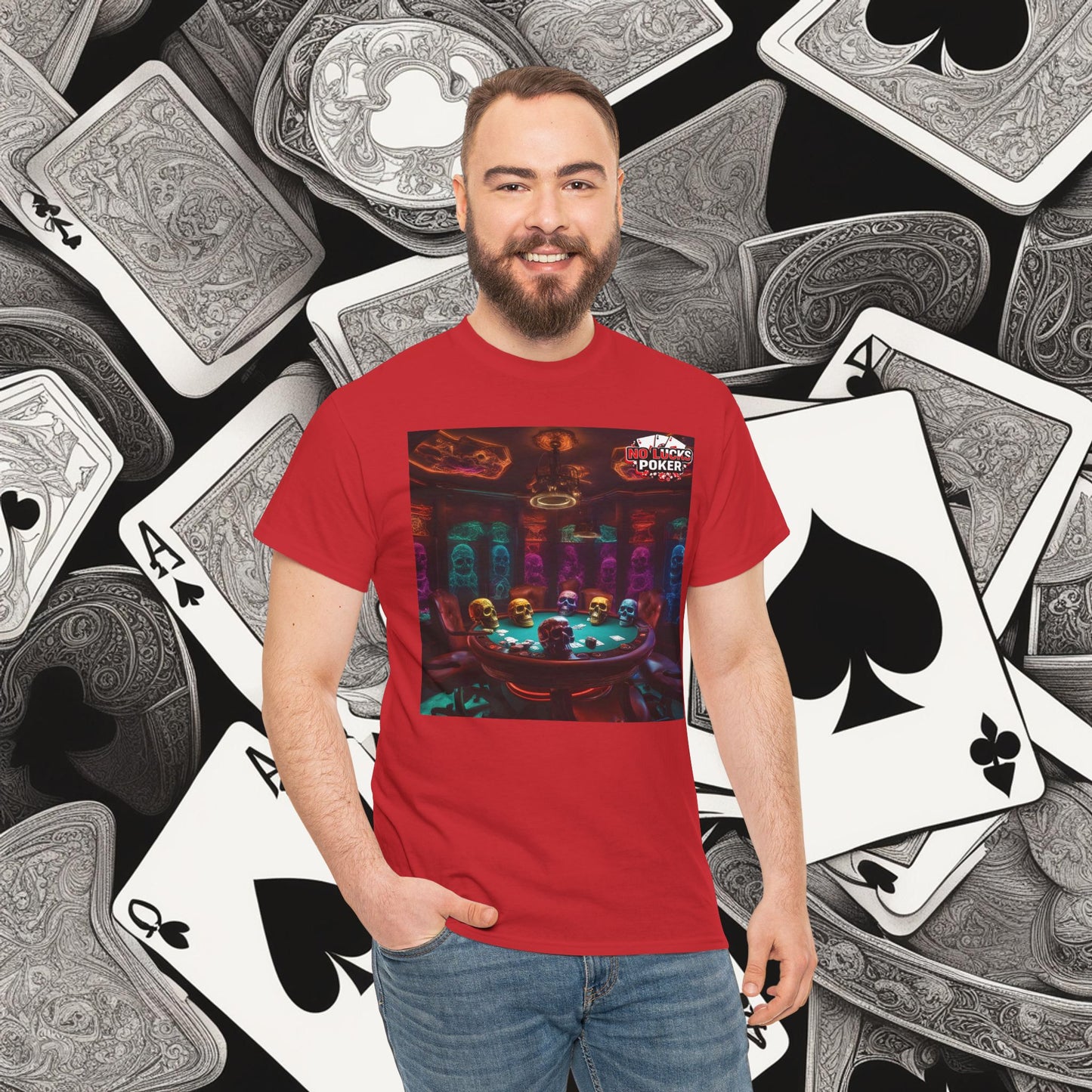 Game Over! No Lucks Given unisex heavy cotton tee