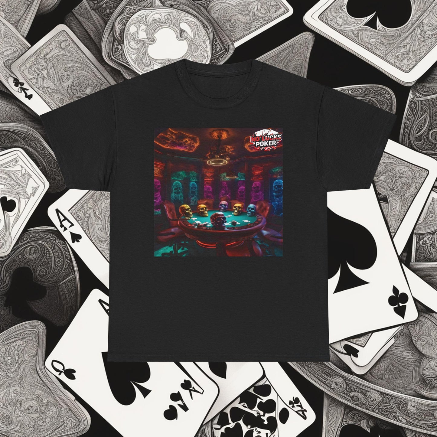 Game Over! No Lucks Given unisex heavy cotton tee