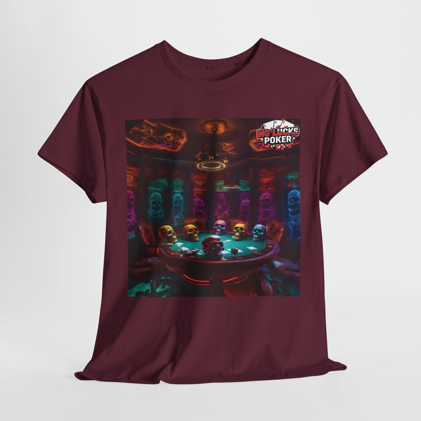 Game Over! No Lucks Given unisex heavy cotton tee