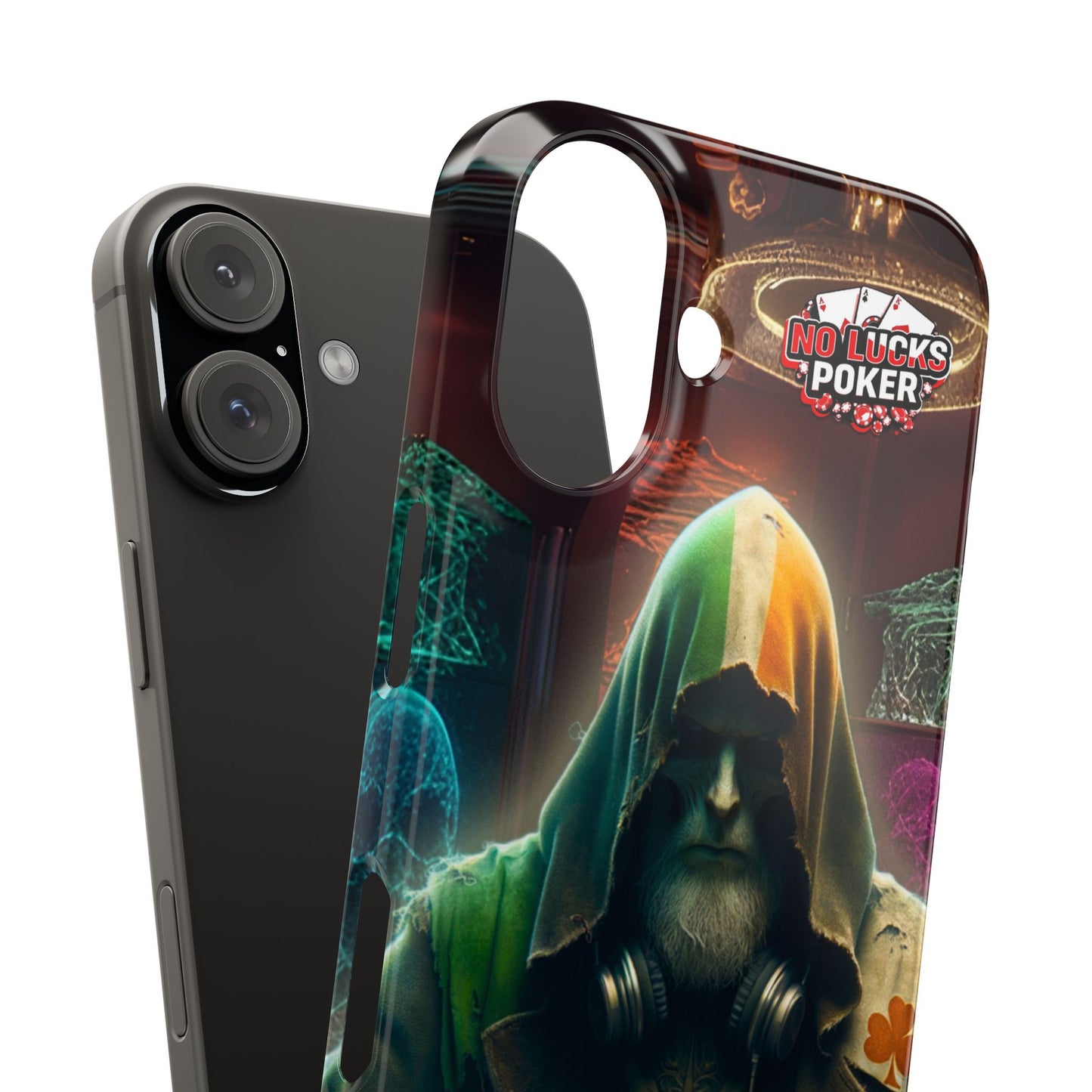 Mysterious Irish Poker Player Slim Phone Case -  iPhone 13 - 15