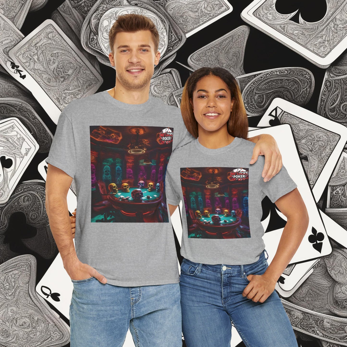 Game Over! No Lucks Given unisex heavy cotton tee