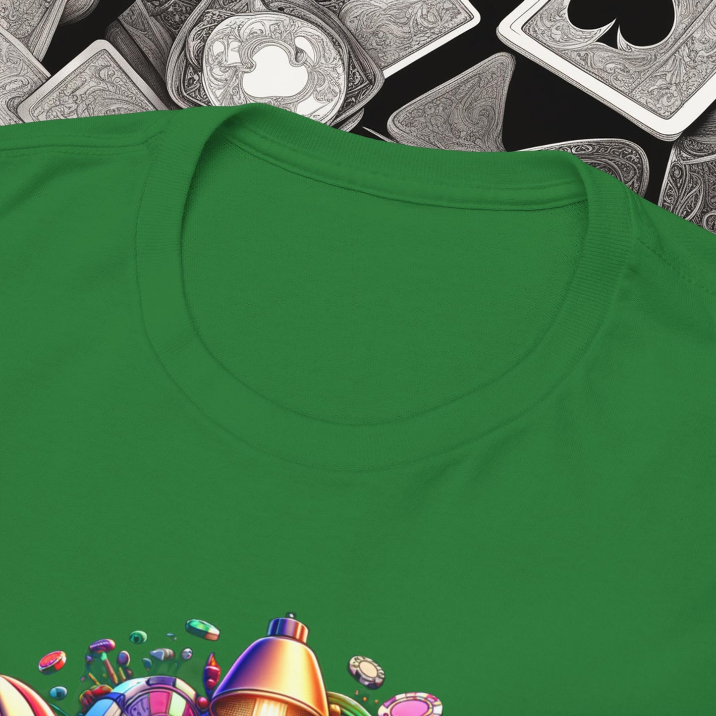 I'm Just here for the Pot unisex heavy cotton tee Poker Apparel
