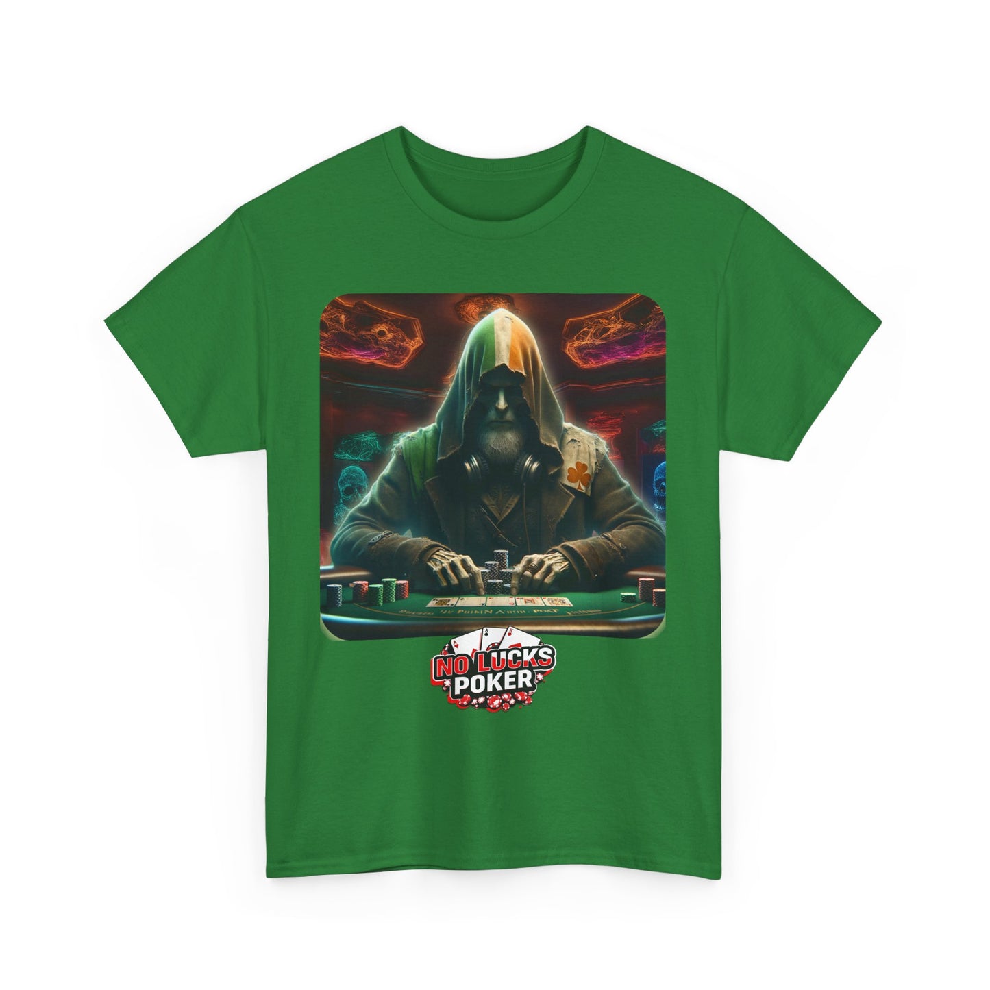 Irish Poker Player Celtic unisex heavy cotton tee Poker Apparel
