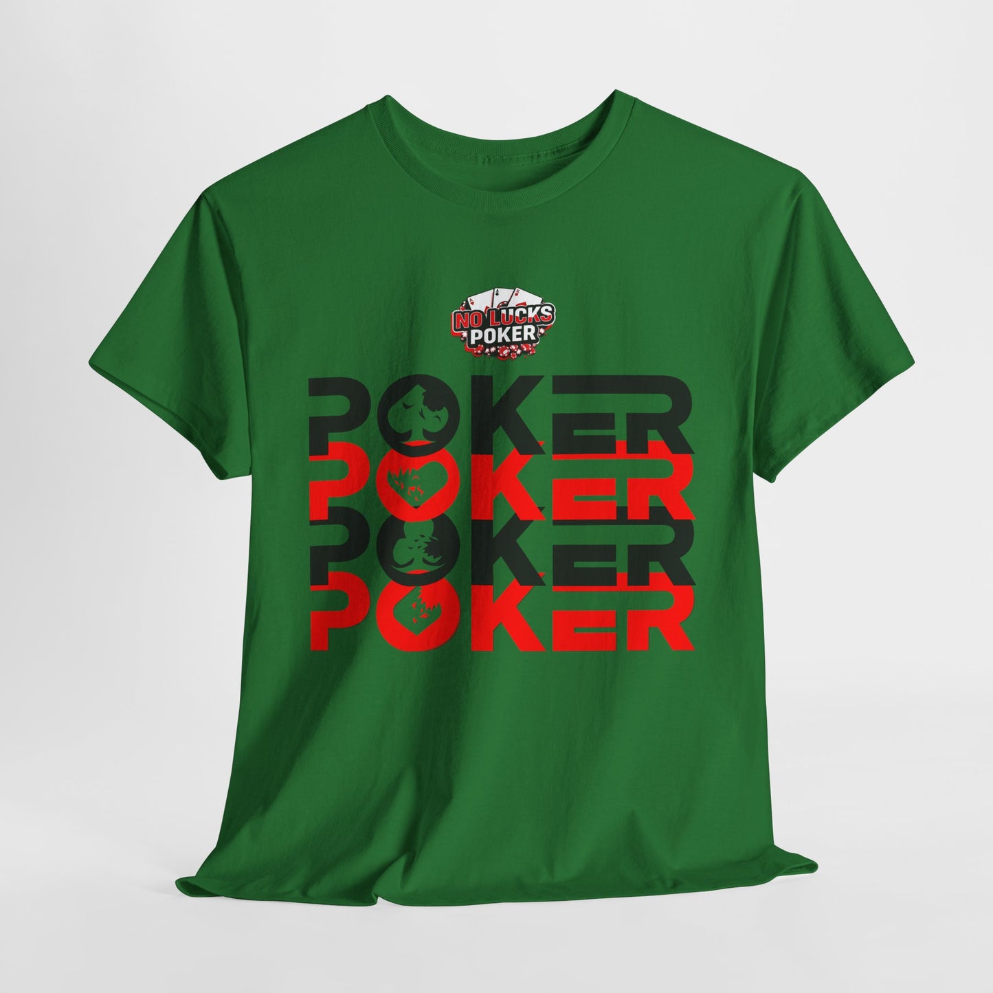 Poker Is Life – Aces & Royal Flush Tee by Zero Lucks