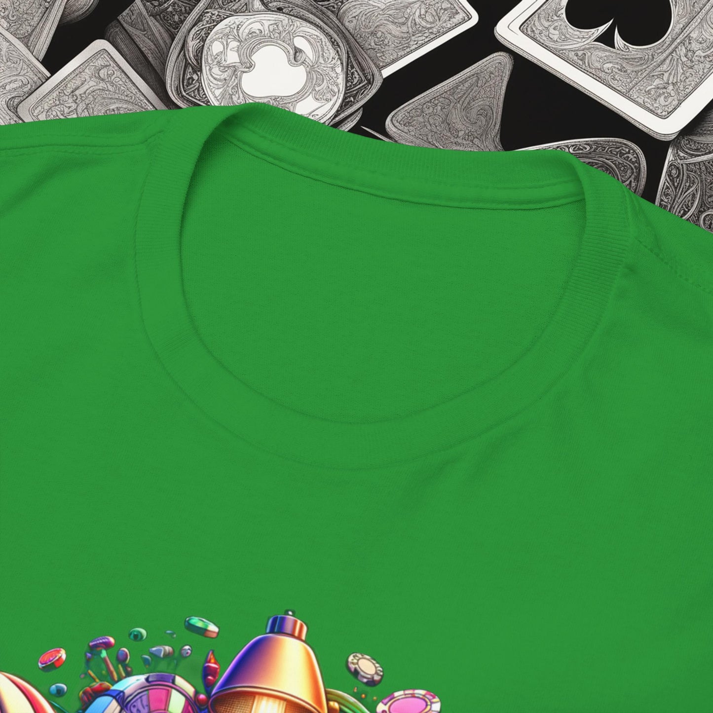 I'm Just here for the Pot unisex heavy cotton tee Poker Apparel