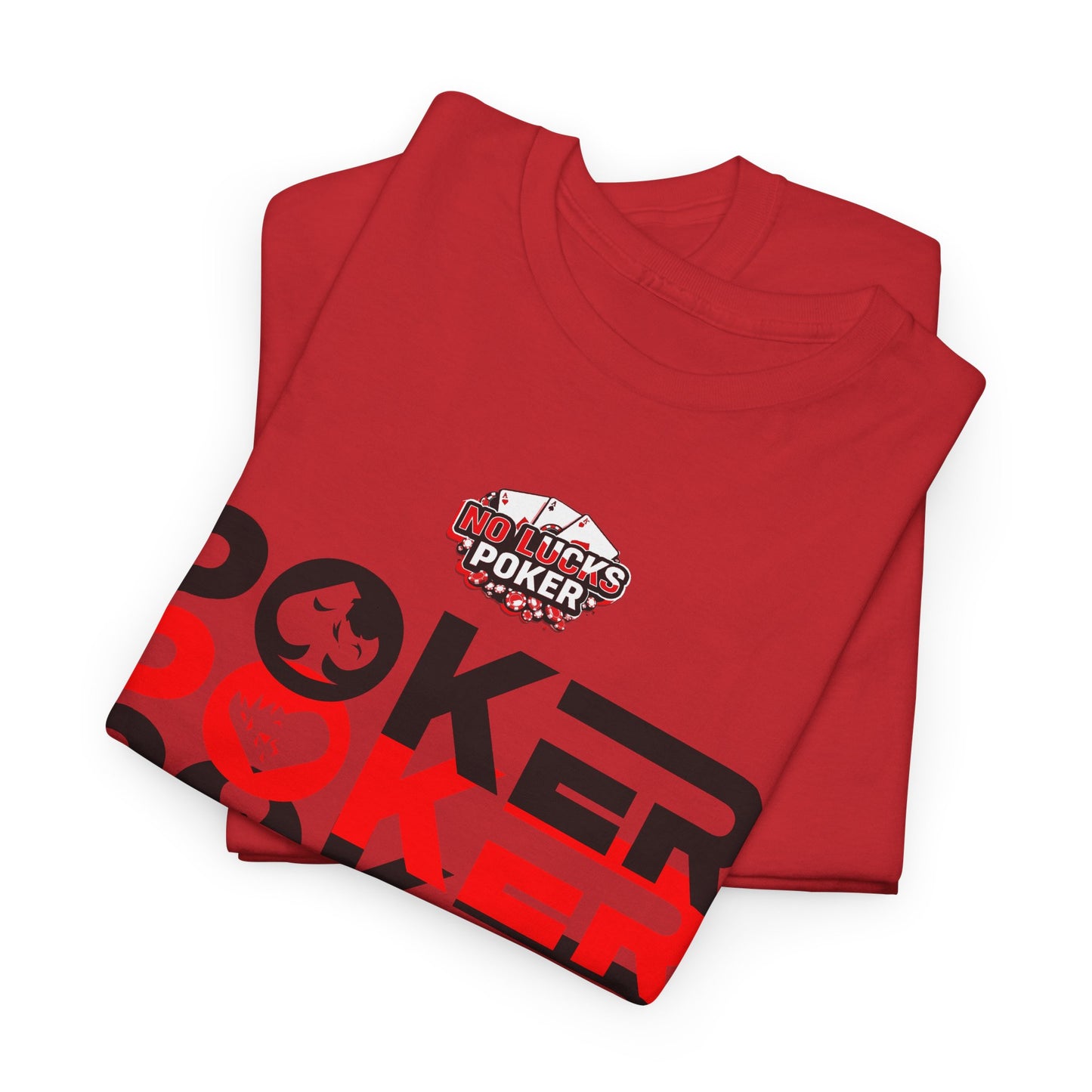 Poker Is Life – Aces & Royal Flush Tee by Zero Lucks