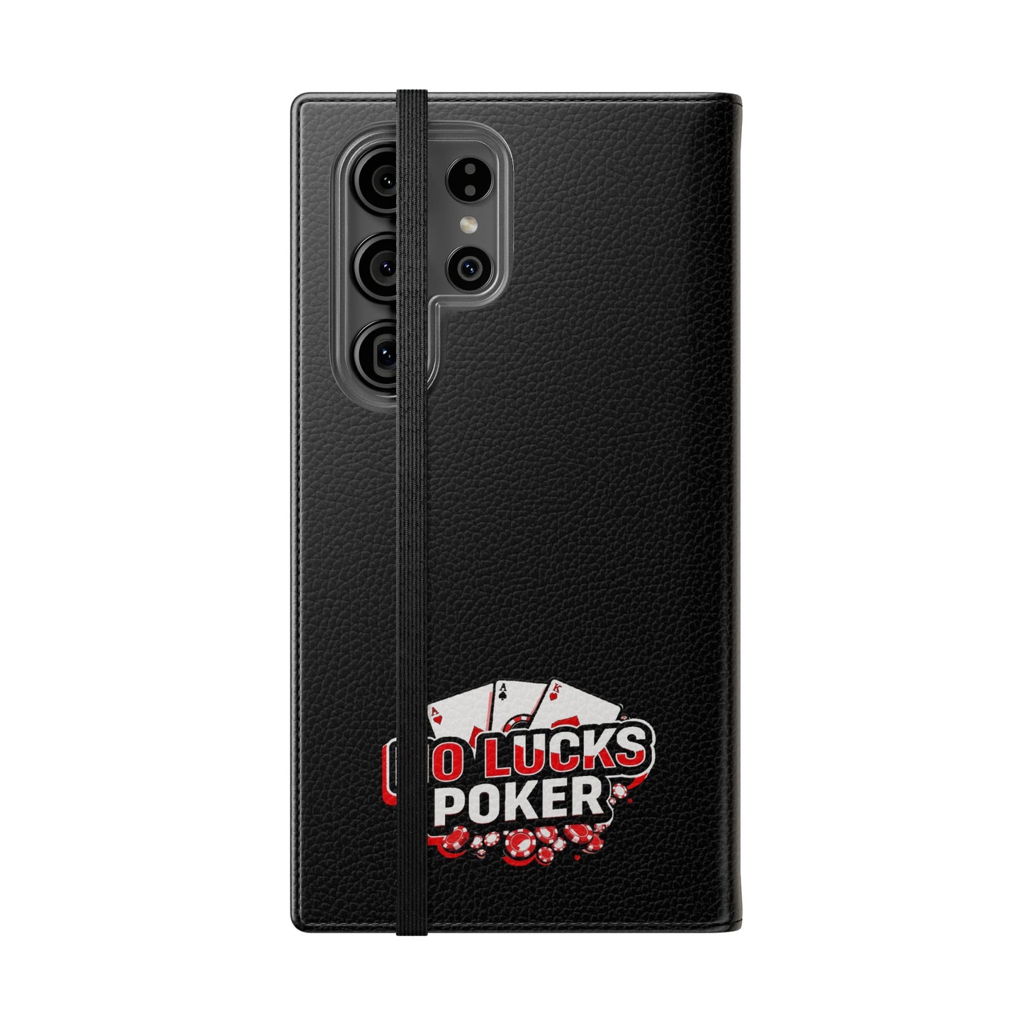 Skill Is My Shield Poker Phone Case | Zero Lucks – Ace of Spades & Crossed Swords – iPhone & Android Phone Cover