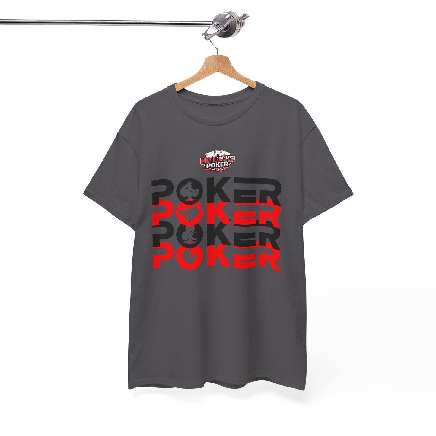 Poker Is Life – Aces & Royal Flush Tee by Zero Lucks