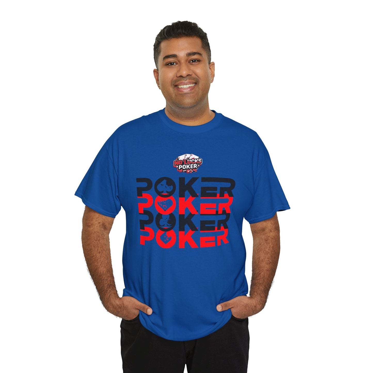 Poker Is Life – Aces & Royal Flush Tee by Zero Lucks