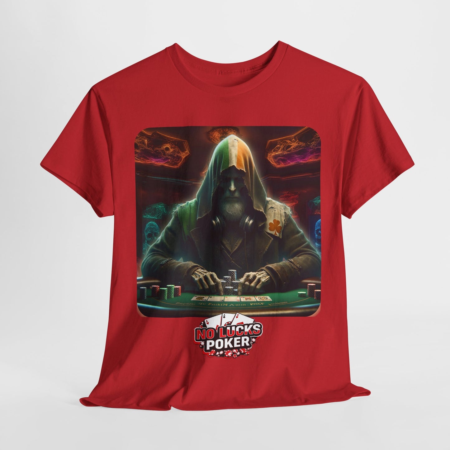 Irish Poker Player Celtic unisex heavy cotton tee Poker Apparel