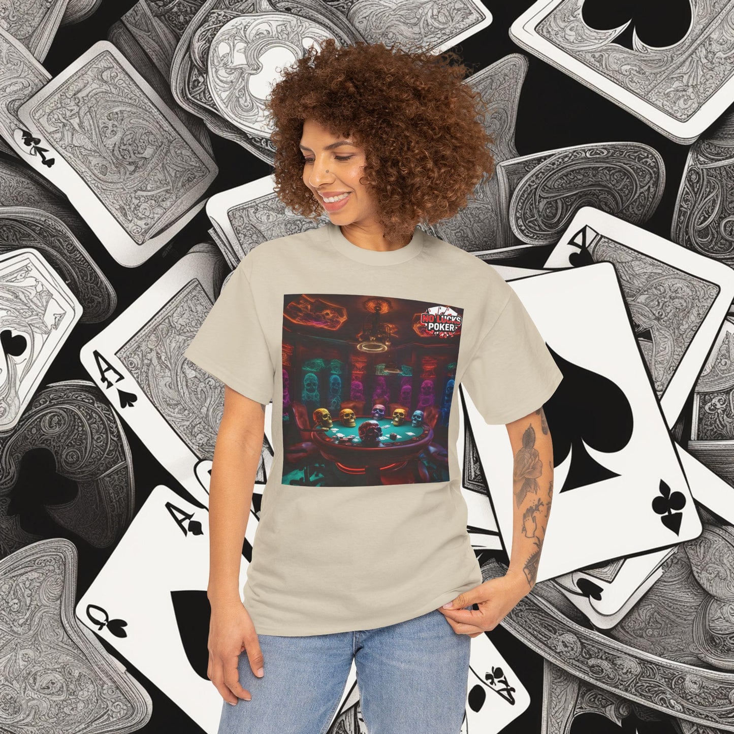 Game Over! No Lucks Given unisex heavy cotton tee