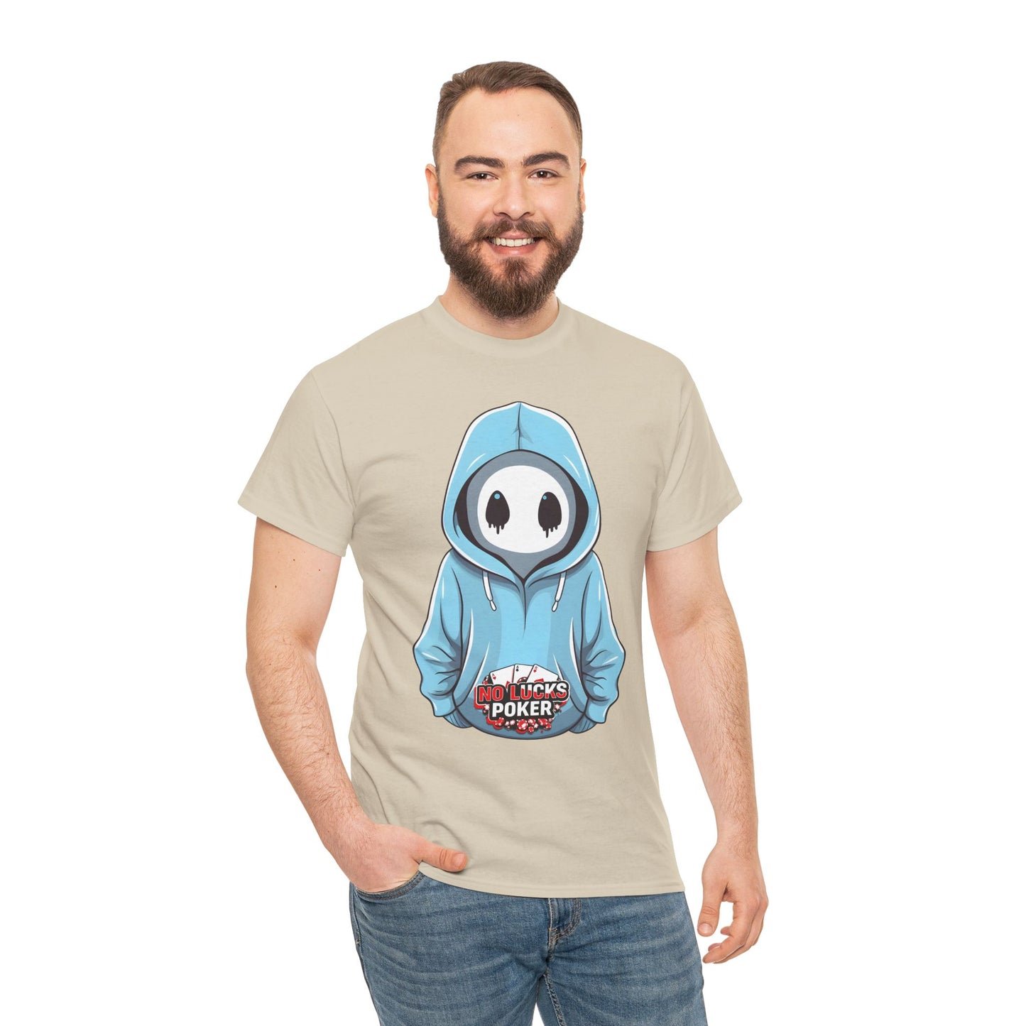 No Lucks Given – Mysterious Hoodie Player Tee (All-In Edition)