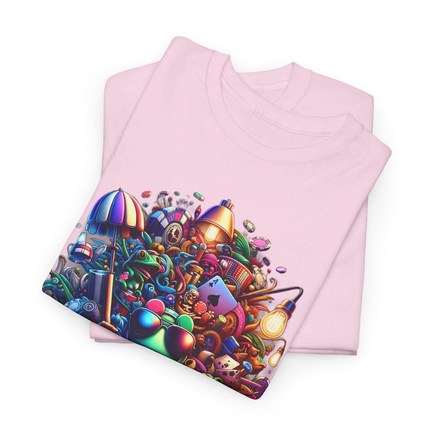 I'm Just here for the Pot unisex heavy cotton tee Poker Apparel