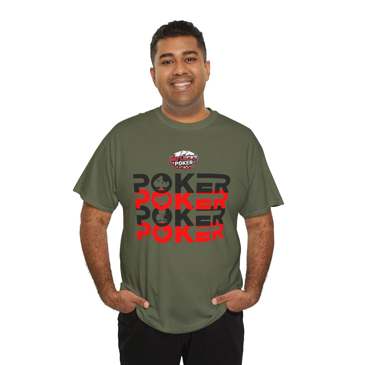 Poker Is Life – Aces & Royal Flush Tee by Zero Lucks