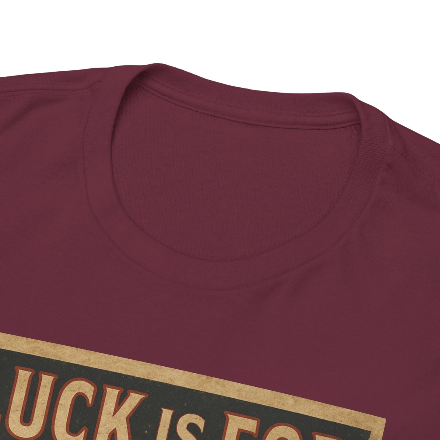Luck is for Losers Poker T-Shirt | Zero Lucks – Skill Over Chance
