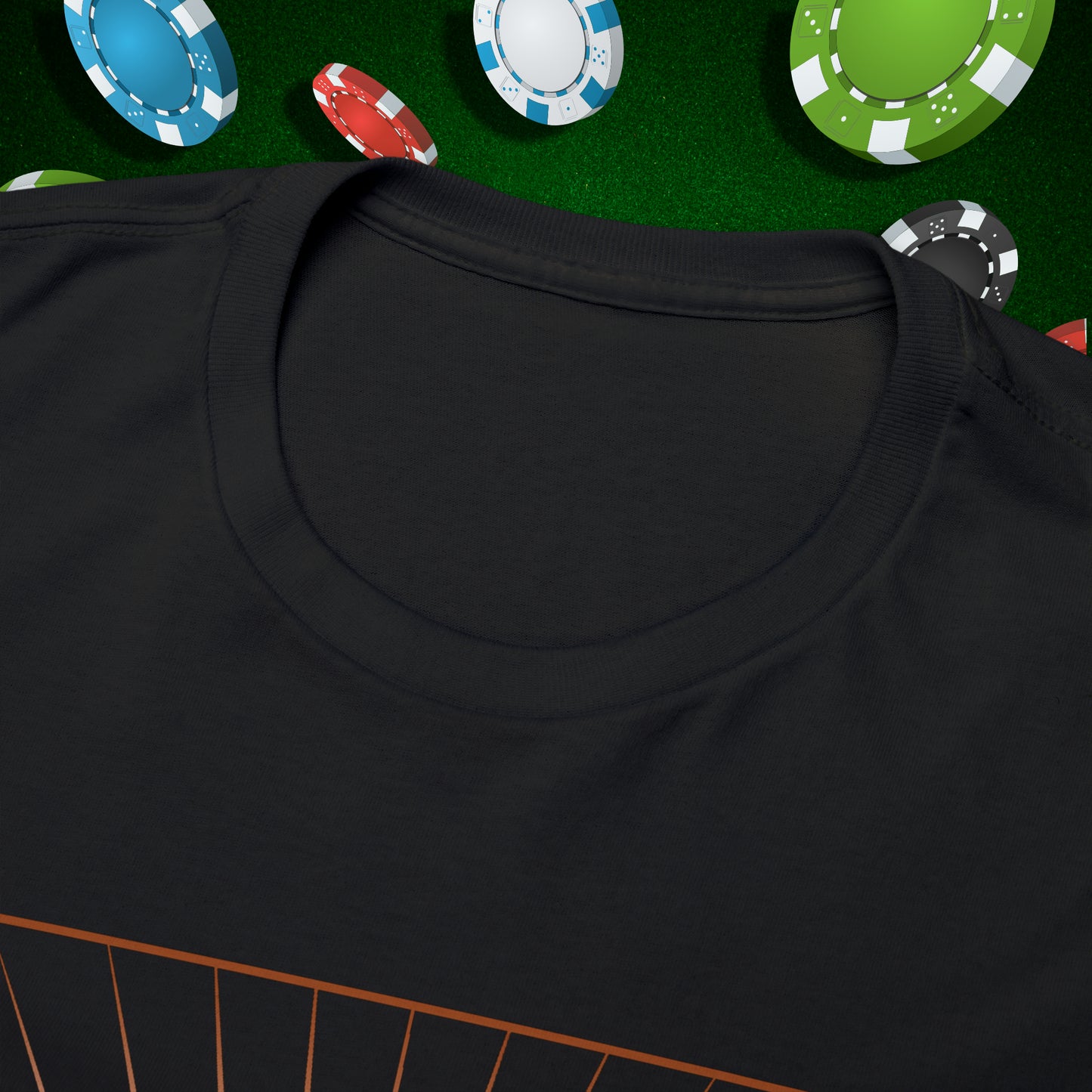 No Lucks Given Angry Jack of Hearts Copper Poker T-Shirt Must have Good Luck All-in