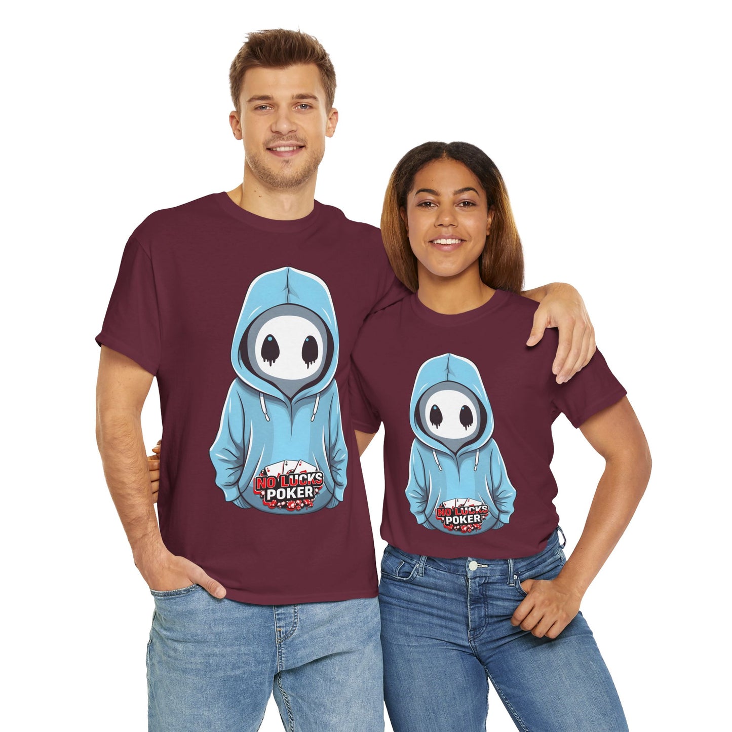 No Lucks Given – Mysterious Hoodie Player Tee (All-In Edition)