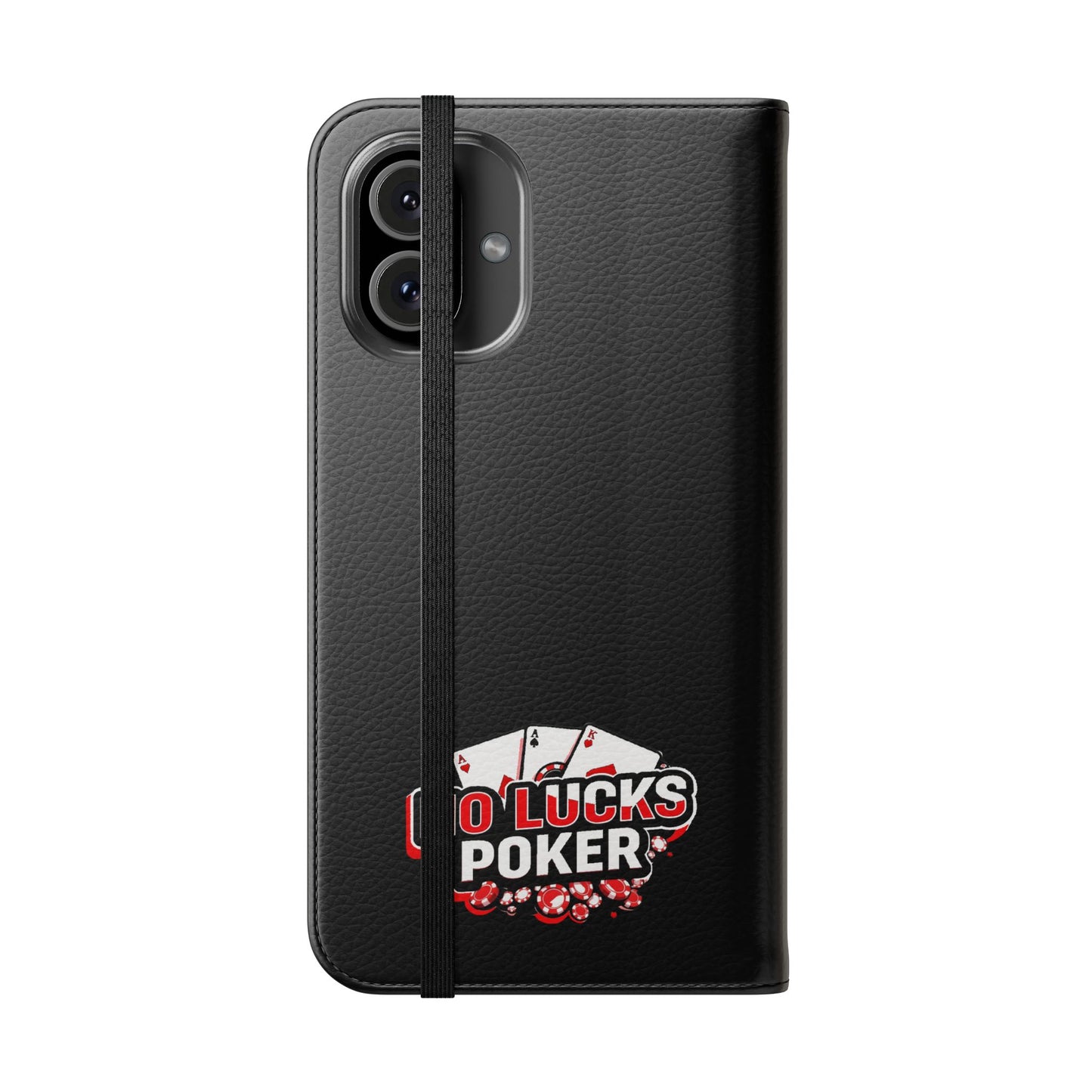 Skill Is My Shield Poker Phone Case | Zero Lucks – Ace of Spades & Crossed Swords – iPhone & Android Phone Cover