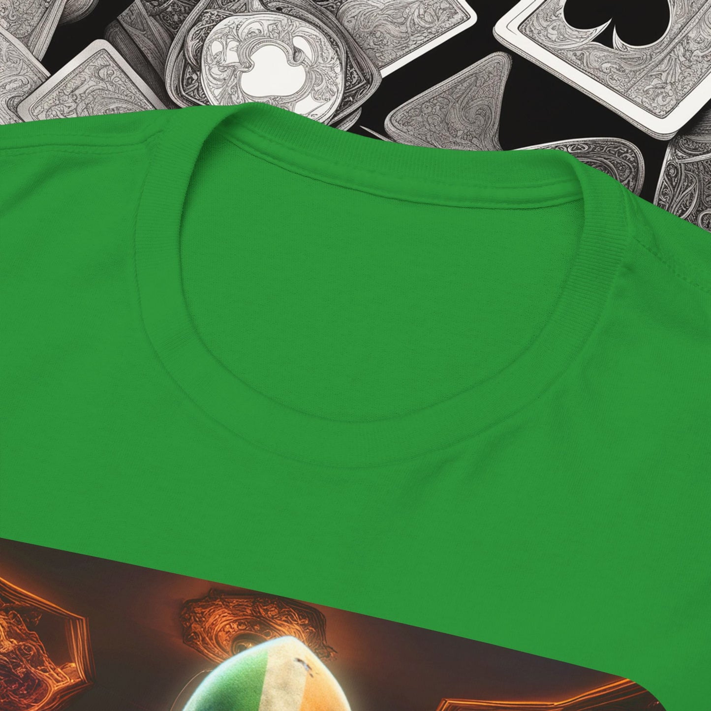 Irish Poker Player Celtic unisex heavy cotton tee Poker Apparel