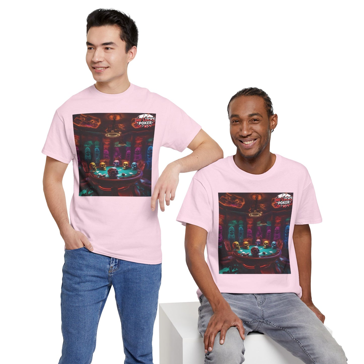 Game Over! No Lucks Given unisex heavy cotton tee