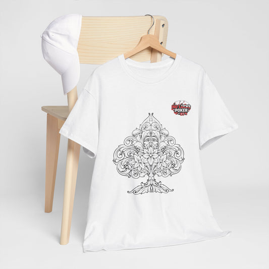 No Lucks Given – Spade Poker T-Shirt (Good Luck, All In)