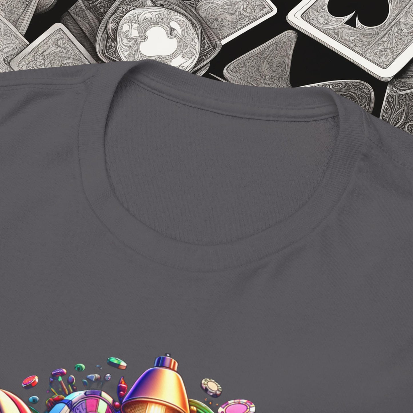 I'm Just here for the Pot unisex heavy cotton tee Poker Apparel