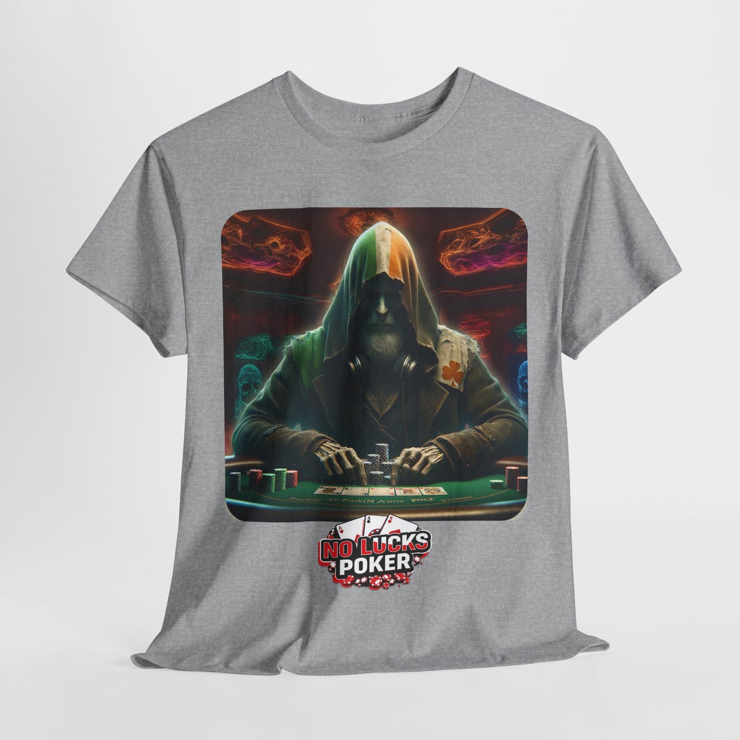 Irish Poker Player Celtic unisex heavy cotton tee Poker Apparel