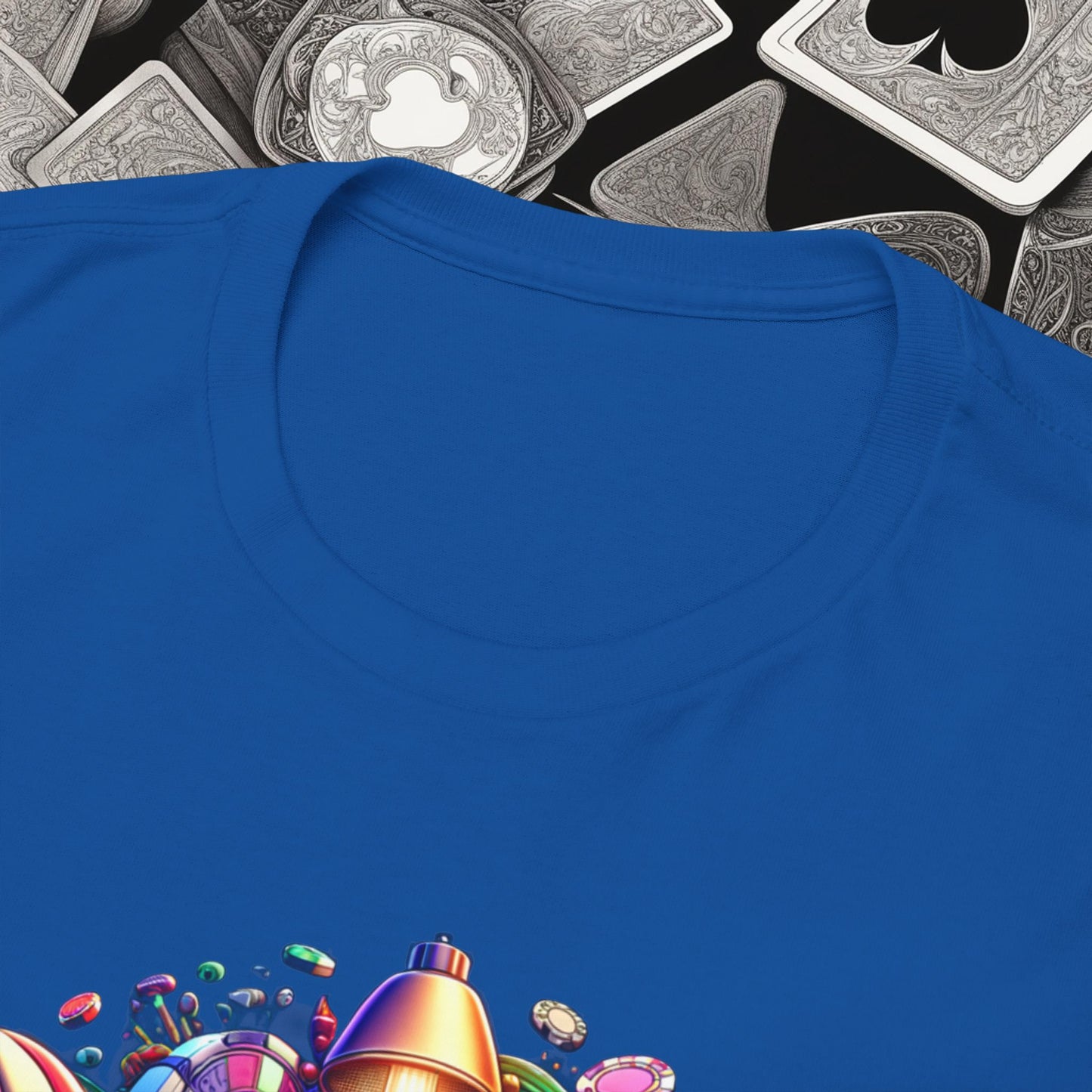 I'm Just here for the Pot unisex heavy cotton tee Poker Apparel