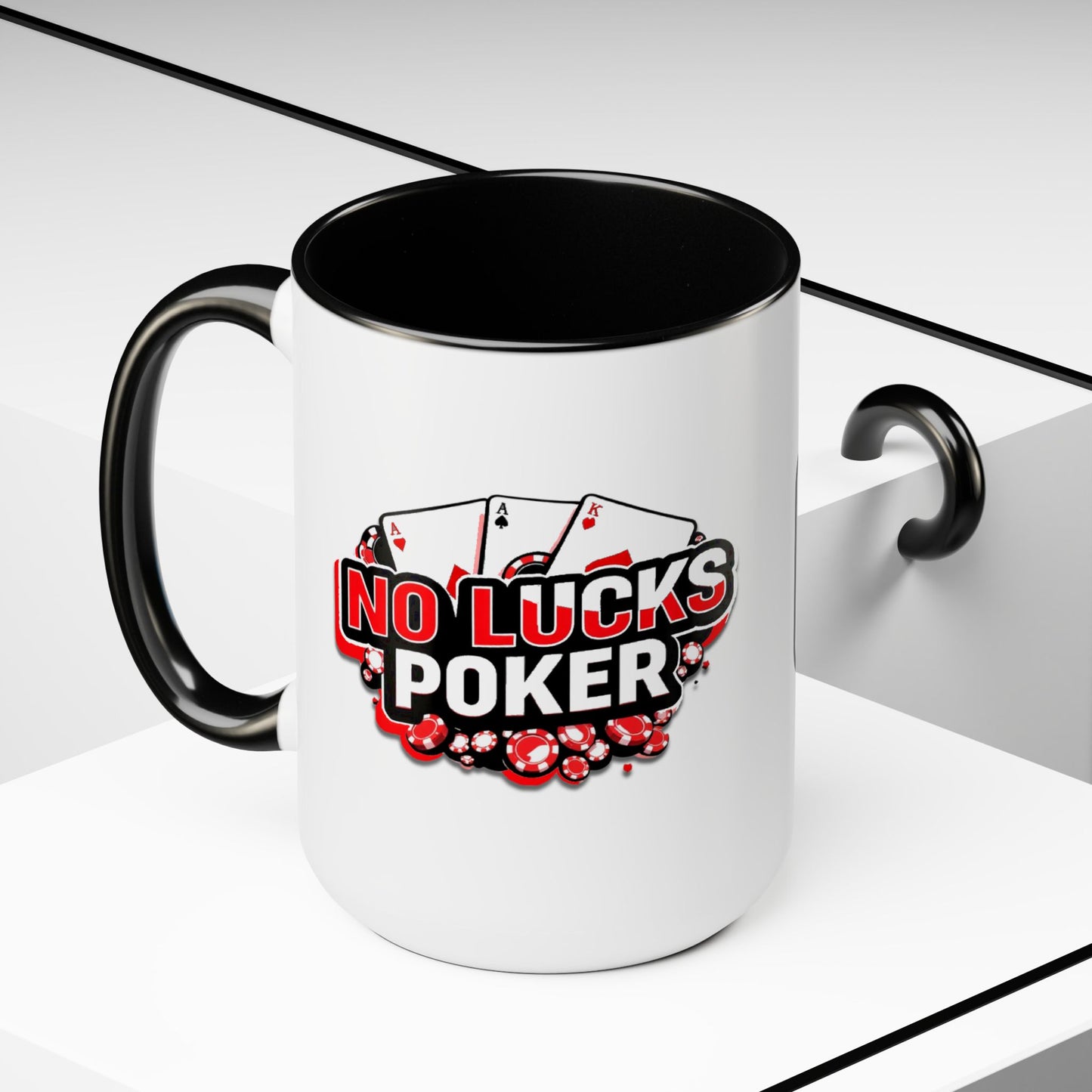 Zero Lucks and May the Flop be with you - No Lucks Given 15oz Mug