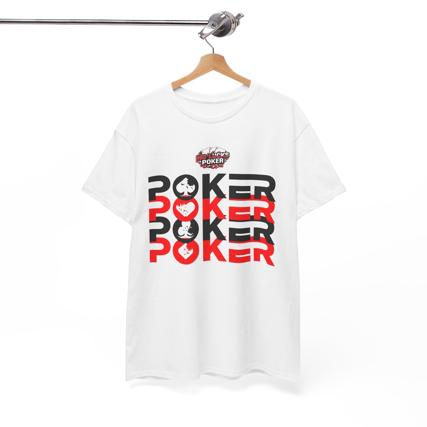 Poker Is Life – Aces & Royal Flush Tee by Zero Lucks