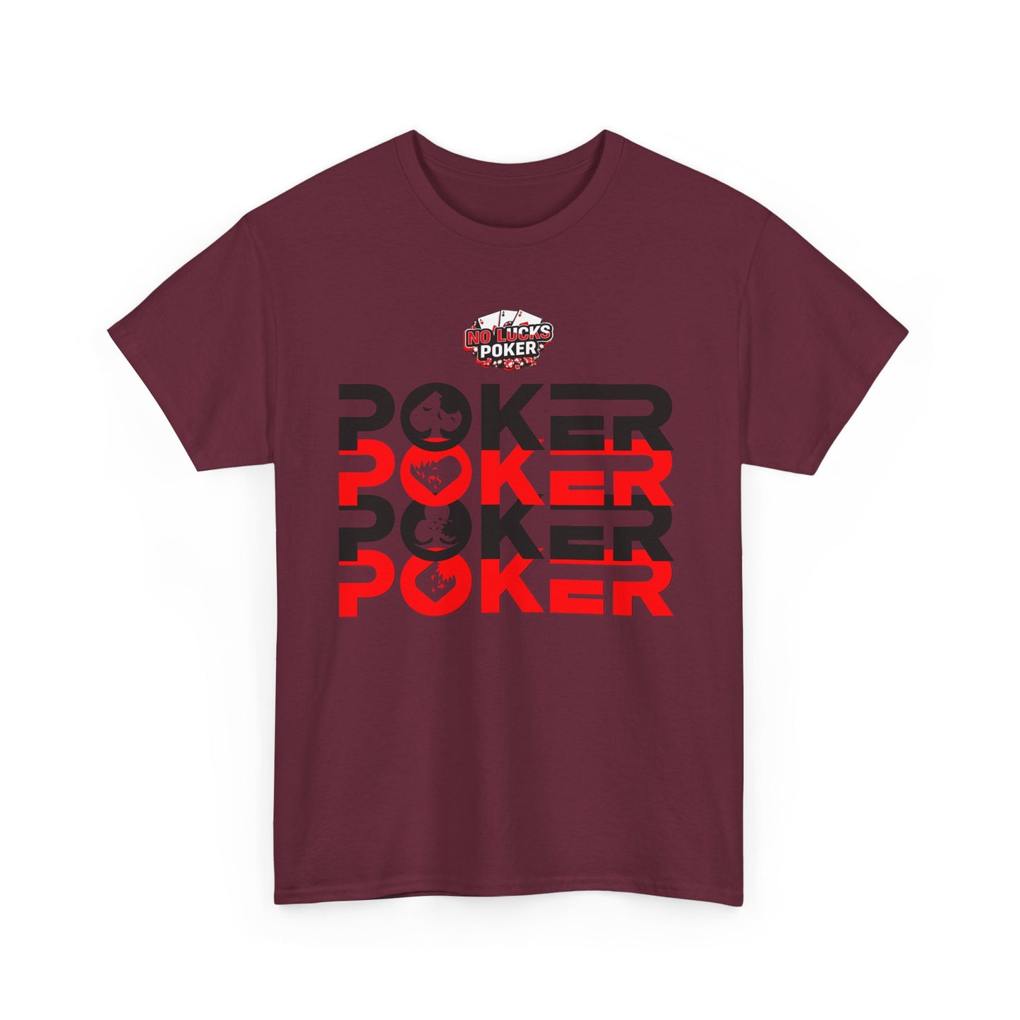 Poker Is Life – Aces & Royal Flush Tee by Zero Lucks
