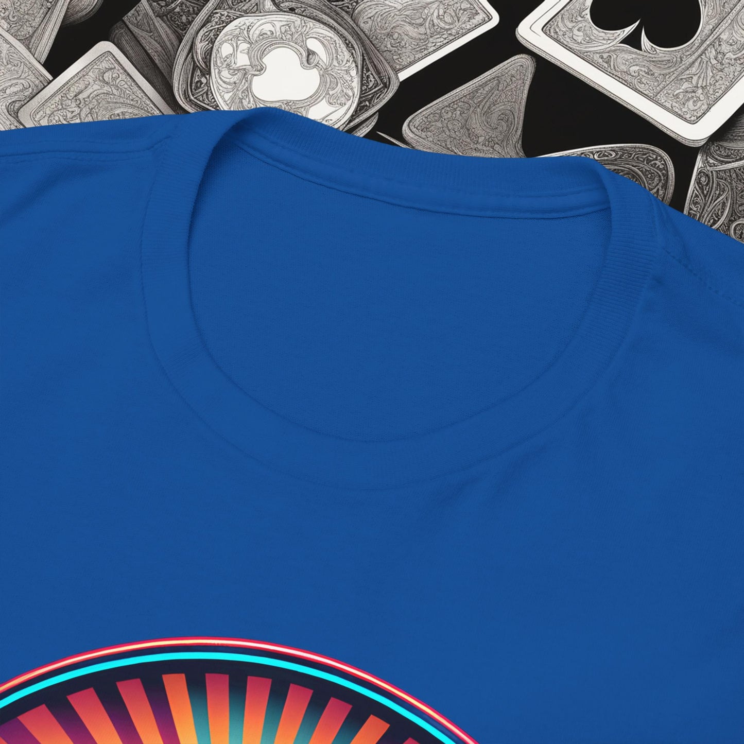 Zero Lucks Given unisex heavy cotton tee Poker Apparel