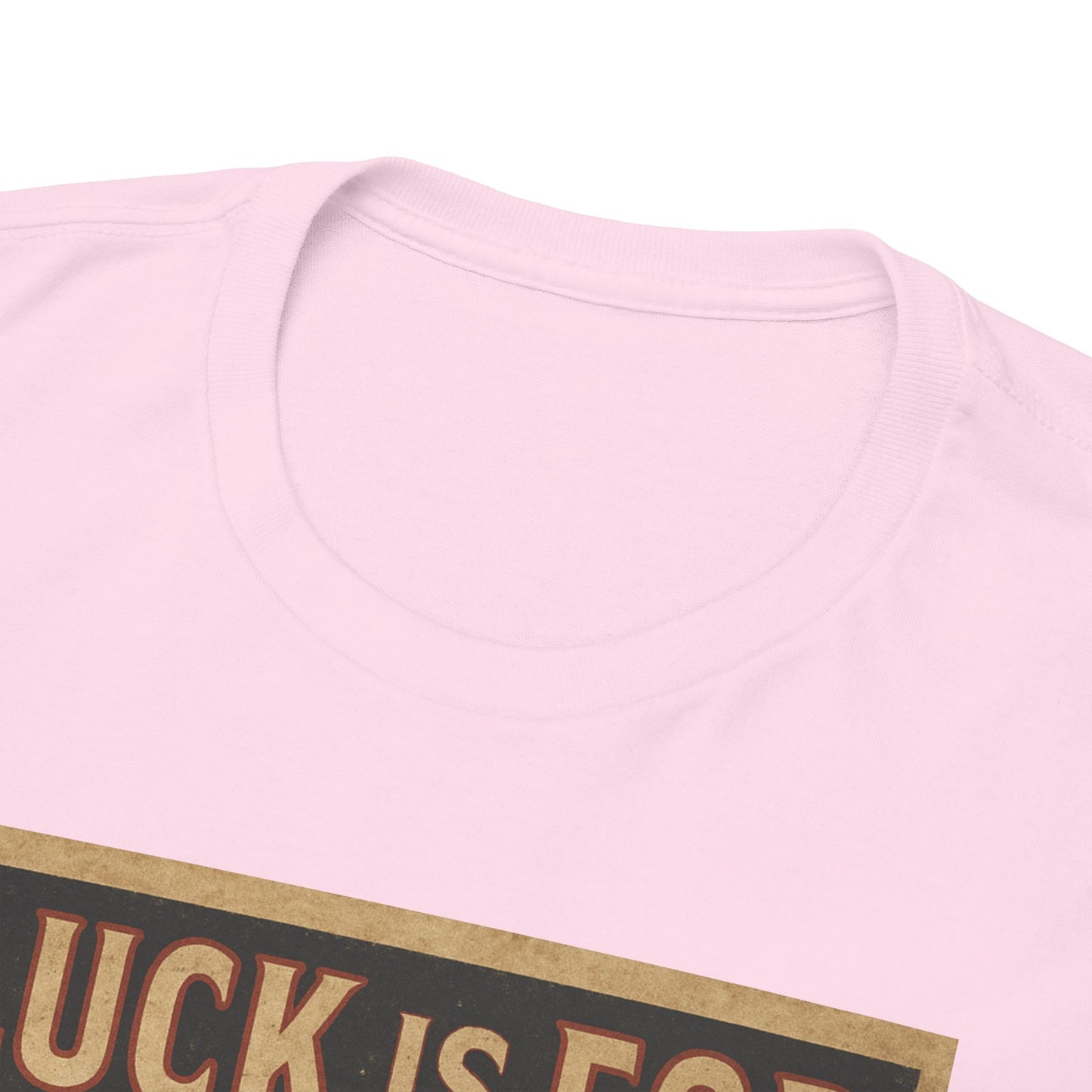 Luck is for Losers Poker T-Shirt | Zero Lucks – Skill Over Chance