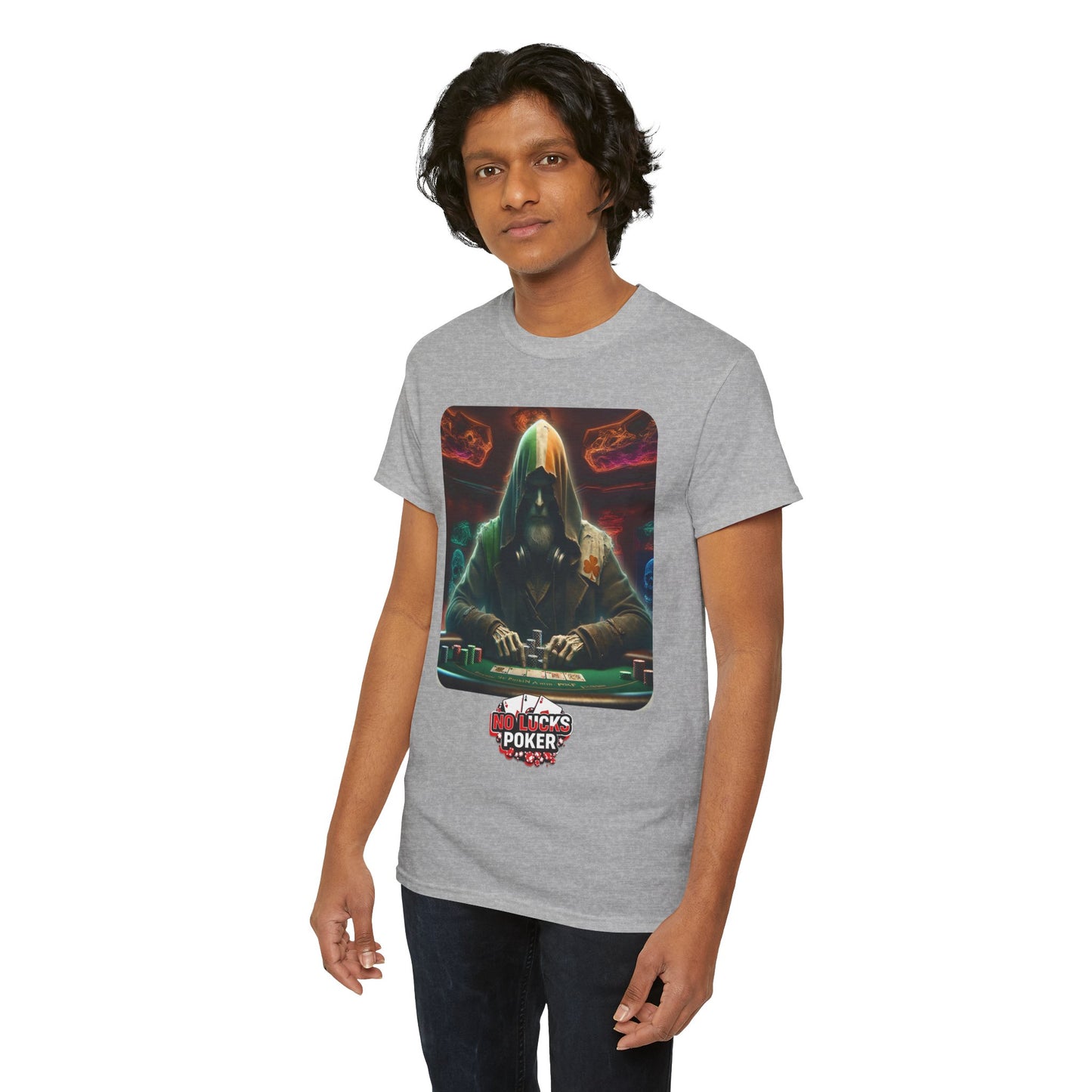 Irish Poker Player Celtic unisex heavy cotton tee Poker Apparel