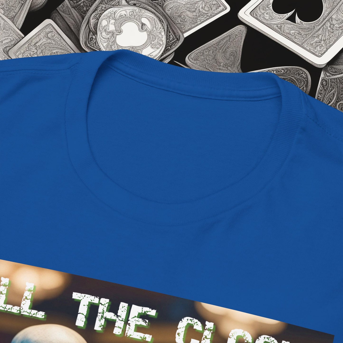 Call the clock skull unisex heavy cotton T-Shirt Must have Good Luck All-in