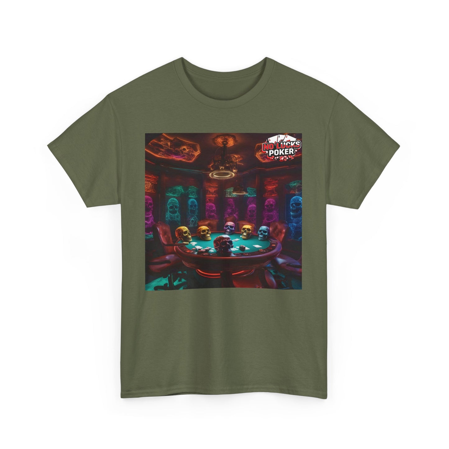Game Over! No Lucks Given unisex heavy cotton tee