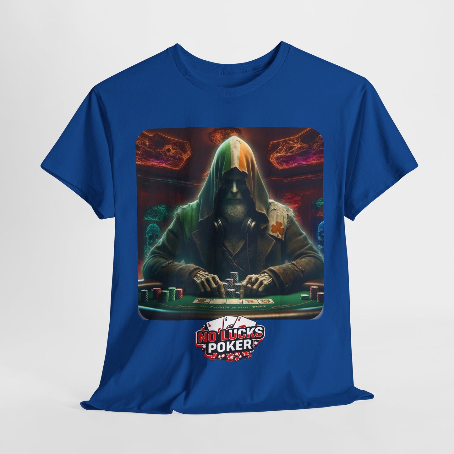 Irish Poker Player Celtic unisex heavy cotton tee Poker Apparel