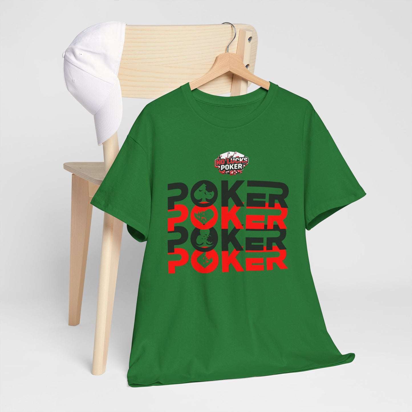 Poker Is Life – Aces & Royal Flush Tee by Zero Lucks