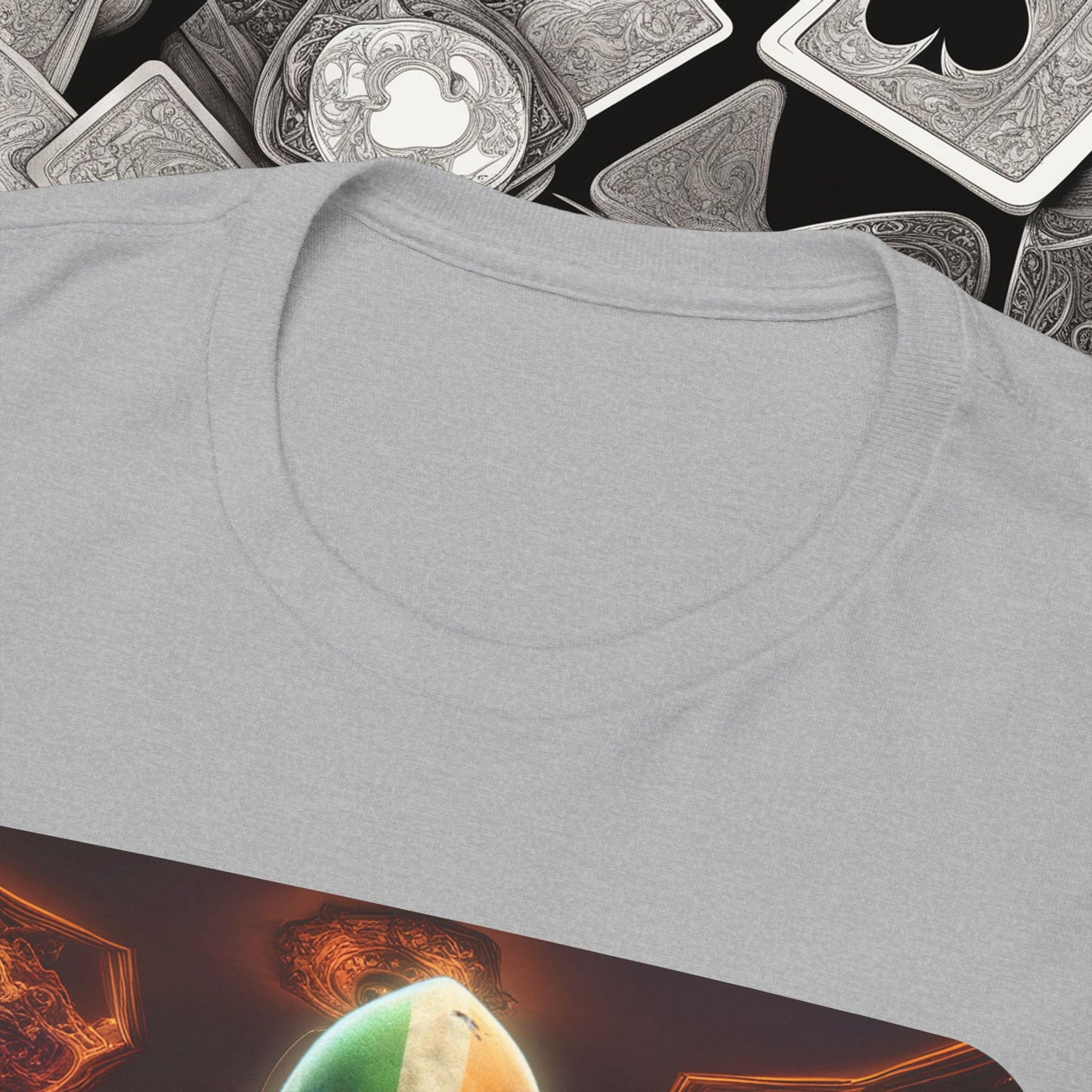 Irish Poker Player Celtic unisex heavy cotton tee Poker Apparel