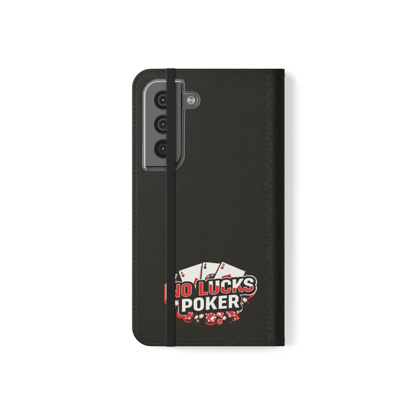 Skill Is My Shield Poker Phone Case | Zero Lucks – Ace of Spades & Crossed Swords – iPhone & Android Phone Cover