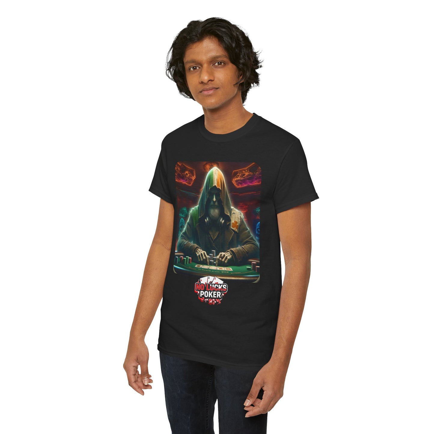 Irish Poker Player Celtic unisex heavy cotton tee Poker Apparel