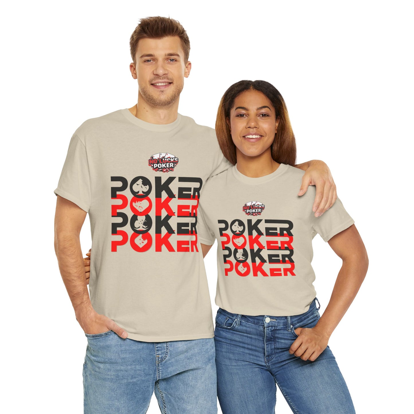 Poker Is Life – Aces & Royal Flush Tee by Zero Lucks