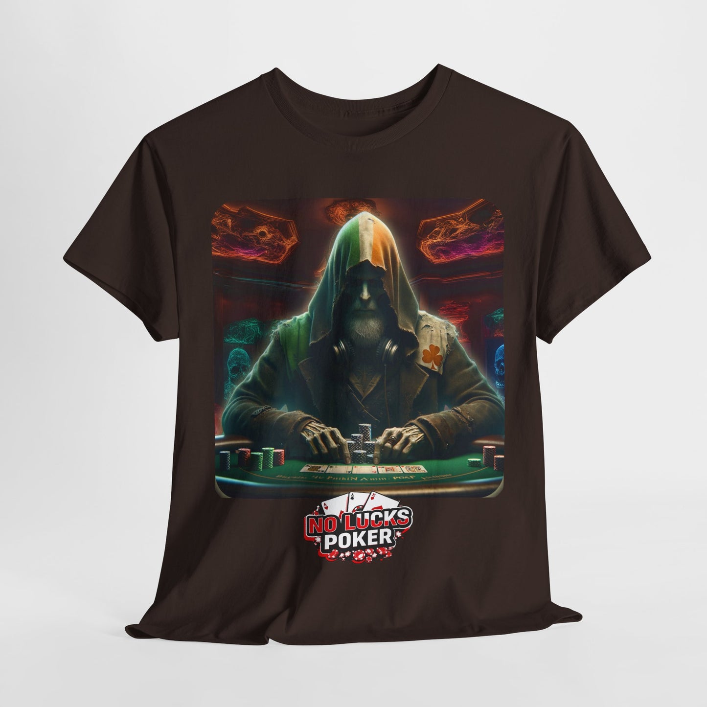Irish Poker Player Celtic unisex heavy cotton tee Poker Apparel