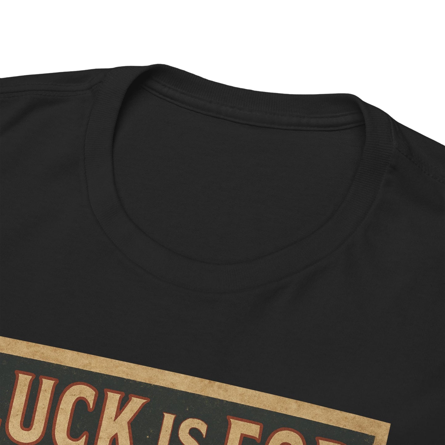 Luck is for Losers Poker T-Shirt | Zero Lucks – Skill Over Chance