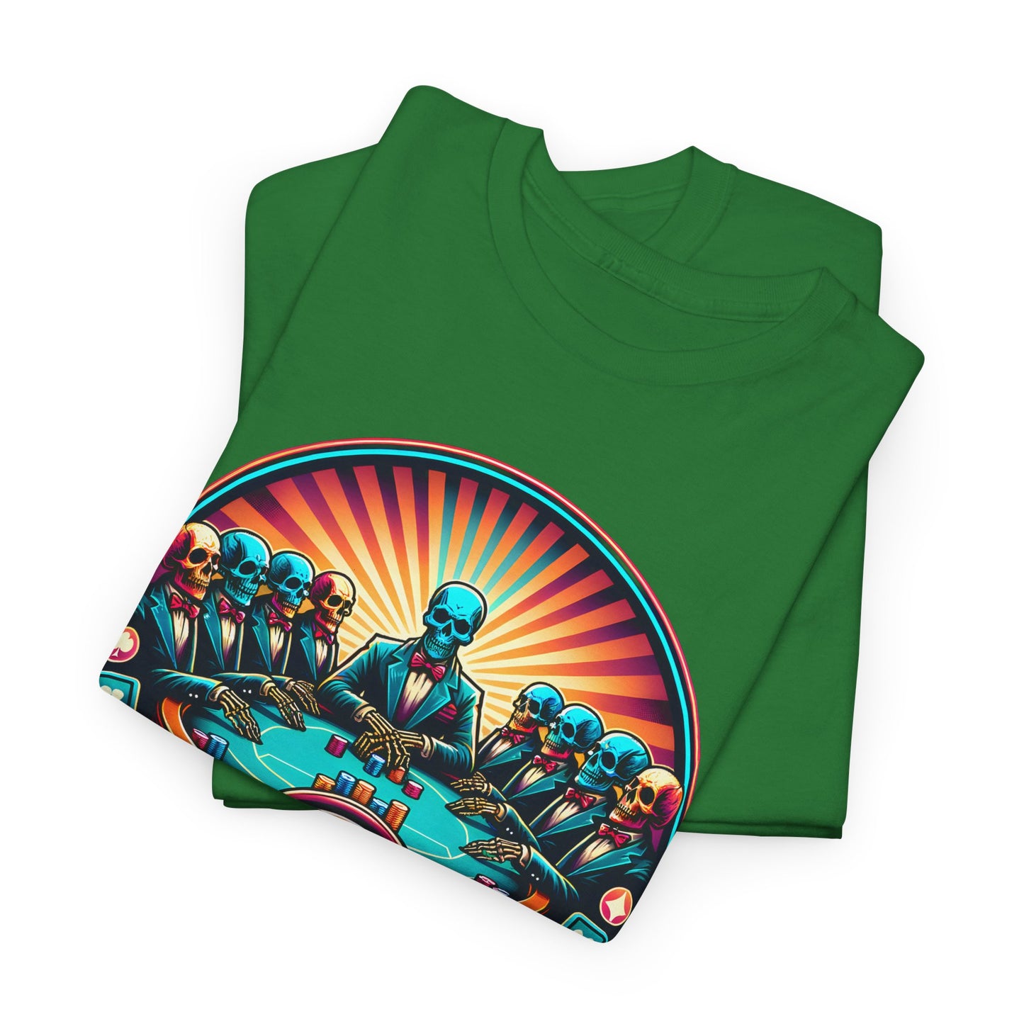 Zero Lucks Given unisex heavy cotton tee Poker Apparel